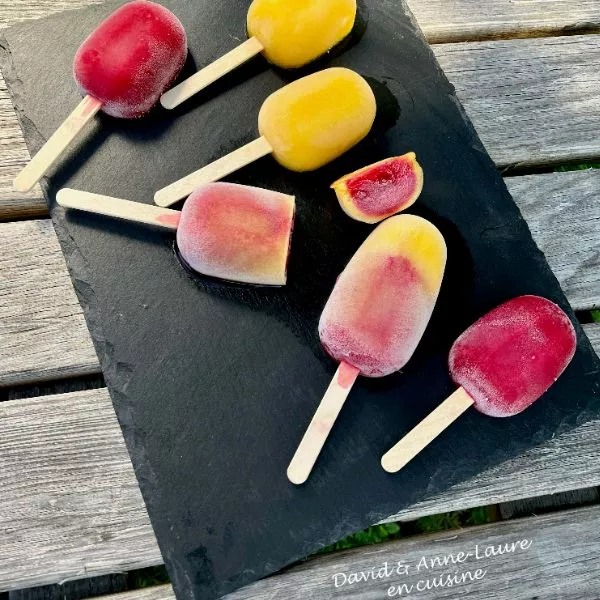 Glace à l’eau à la framboise et aux fruits exotiques Guy Demarle