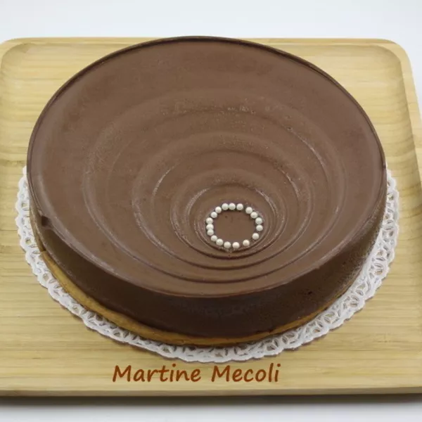 Entremets au chocolat sur sablé - Recette i-Cook'in | Guy Demarle