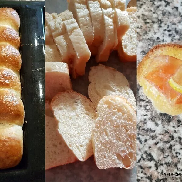 Pain Rond Anglais Pain anglais pour canapés et toasts - Recette i-Cook'in | Guy Demarle