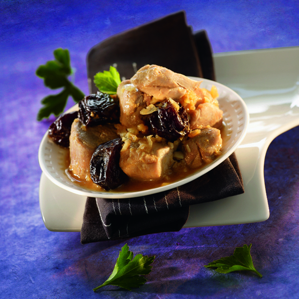 Filet mignon aux pruneaux Recette iCook'in Guy Demarle