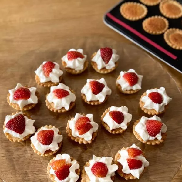 Mini Tartelettes Chèvre aux 2 parfums | Guy Demarle
