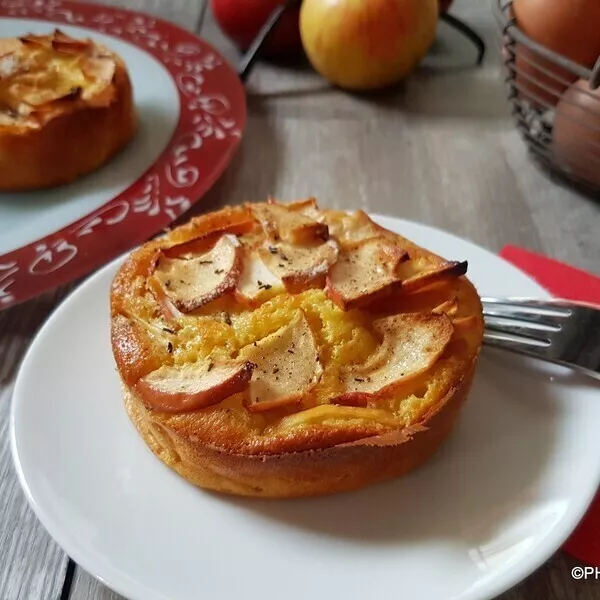 Dessert Avec Des Pommes Sans Pâte