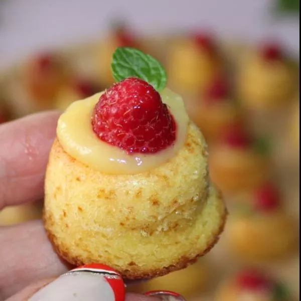 Petits moelleux au lemon curd | Guy Demarle