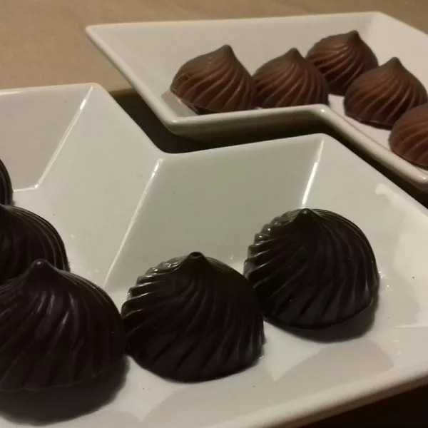 Tourbillons croustillants chocolat-praliné