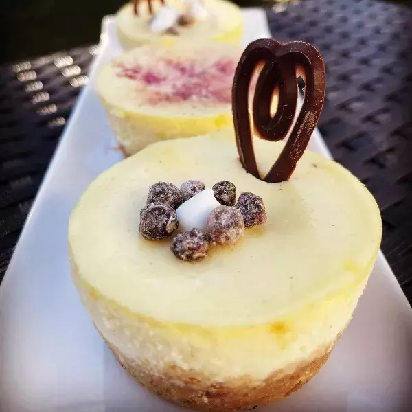 Cheesecake Cupcakes à la Myrtille 