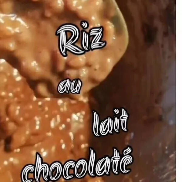 Riz au lait chocolaté