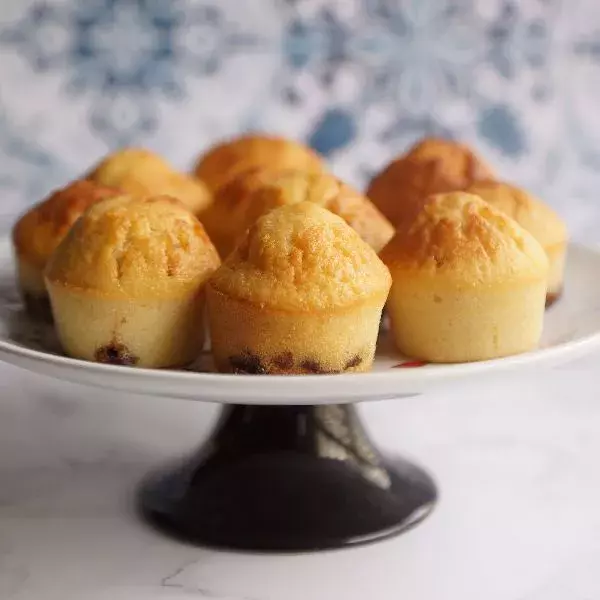 Mini-muffins aux pépites de chocolat