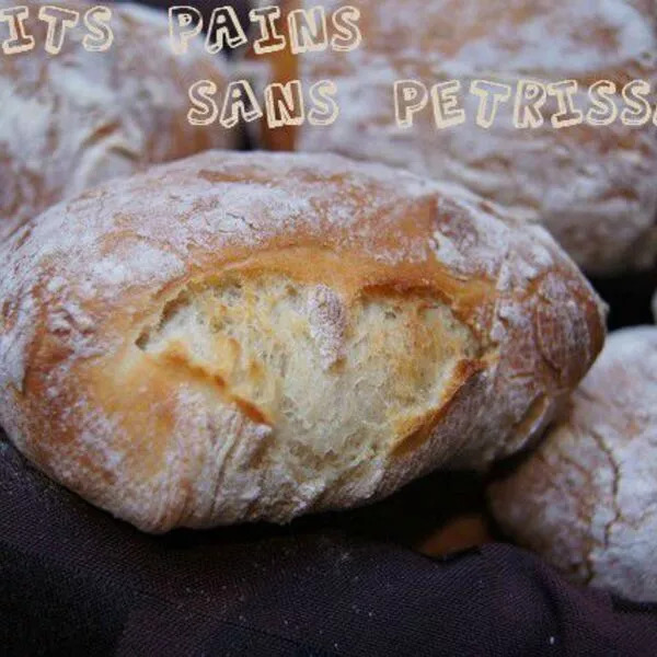 Petits pains sans pétrissage