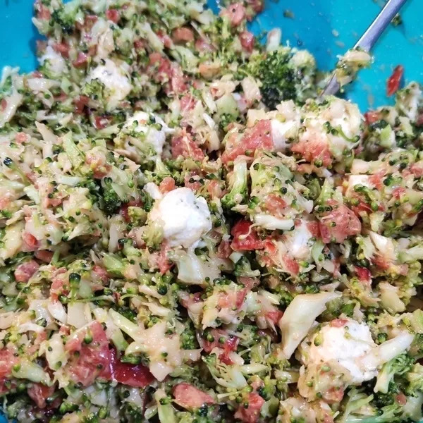 Salade Brocolis - Poivron - Boursin 🥦