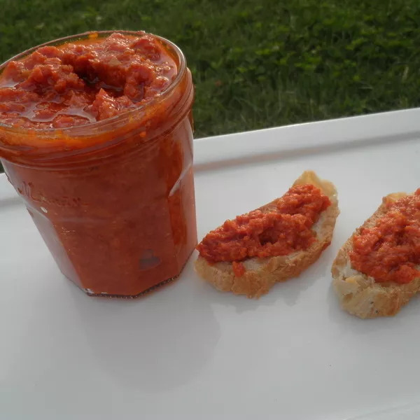 Caviar de tomates séchées