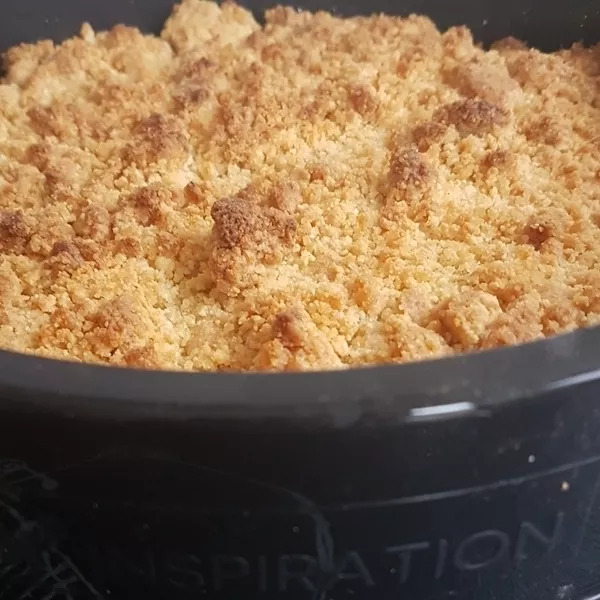 CRUMBLE AUX POMMES AVEC I COOK IN