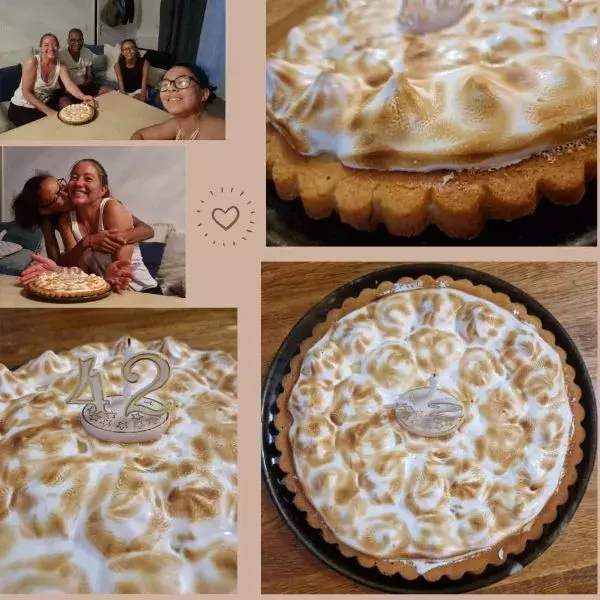 Ma jolie tarte citron meringuée pour mes 42 ans