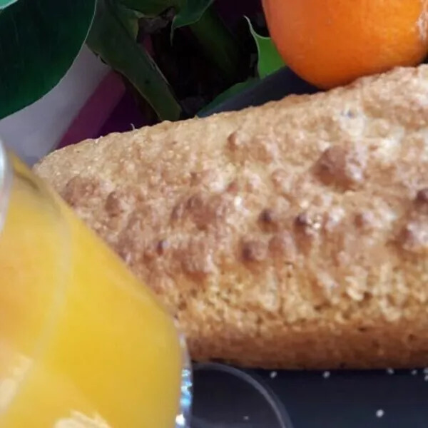 Cake oranges carottes