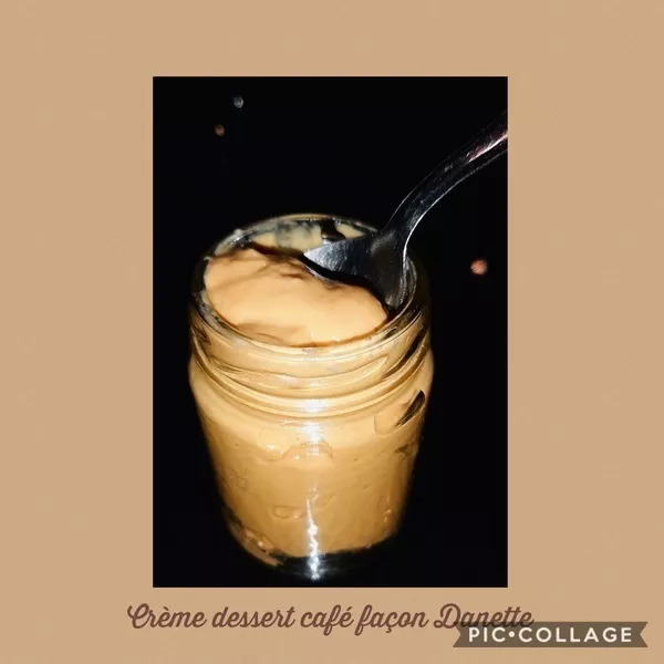 Crème dessert au café façon Danette