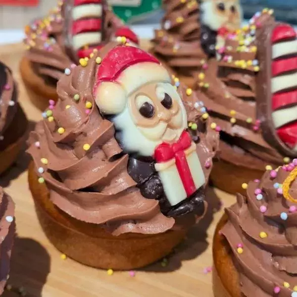 Cupcakes aux saveurs de Noël