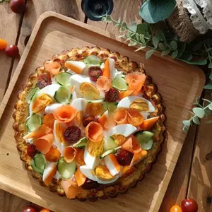 La Tarte Folle Surimi & Crudités