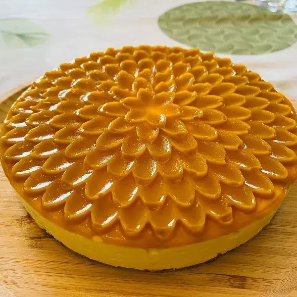 Entremet mangue spéculos 