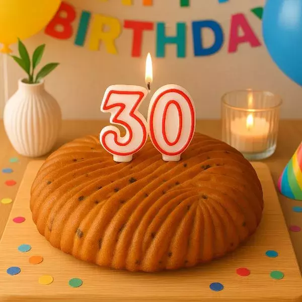 Banana dune aux pépites de chocolat