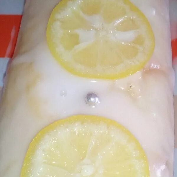 Cake au citron glace