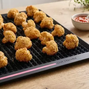 Chou-fleur croustillant au parmesan et curry