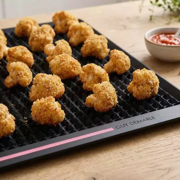 Chou-fleur croustillant au parmesan et curry