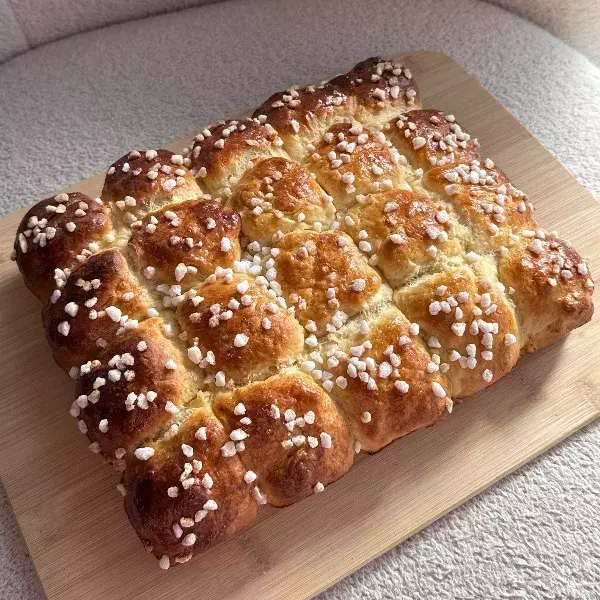 Brioche dorée et légère
