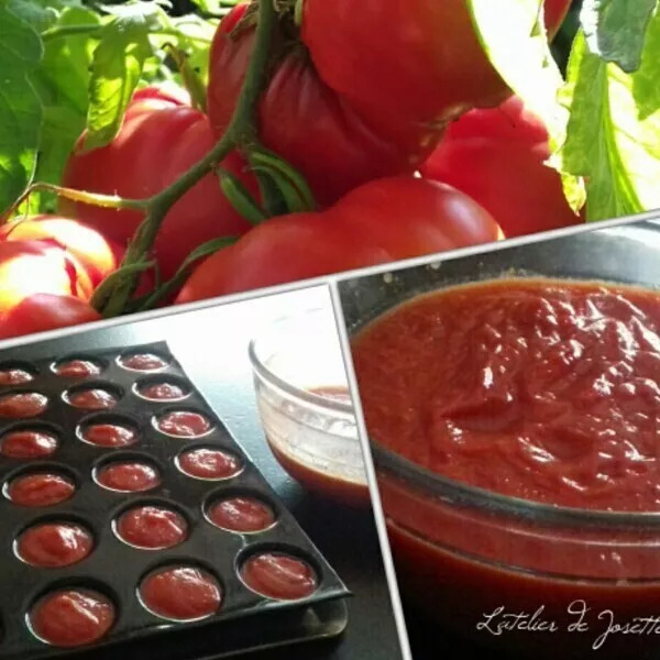 Concentré de tomates maison anti-gaspi