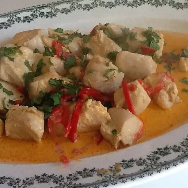 Poulet à la thaï