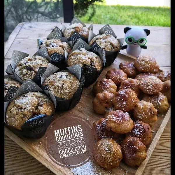 Muffins Pommes Granny Coco-Choco