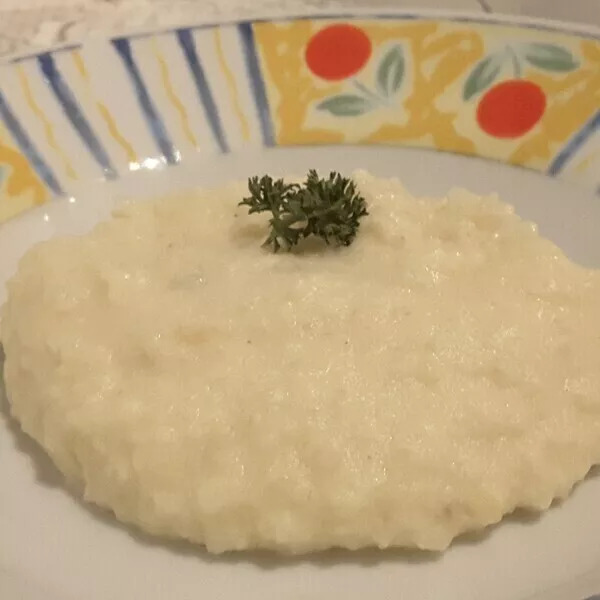 Purée de céleri au riz