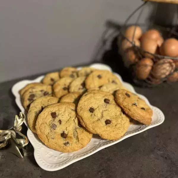 Mes cookies aux chunks de chocolat noir