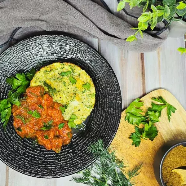 Galettes de cabillaud aux herbes et épices