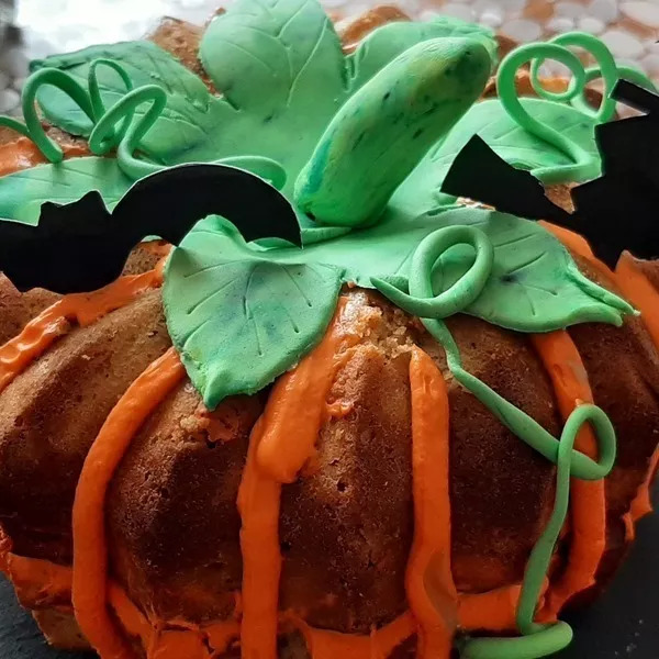 citrouille d'Halloween /carottes et butternut cake