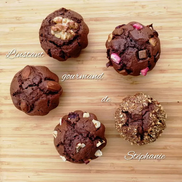 Muffins au chocolat healthy