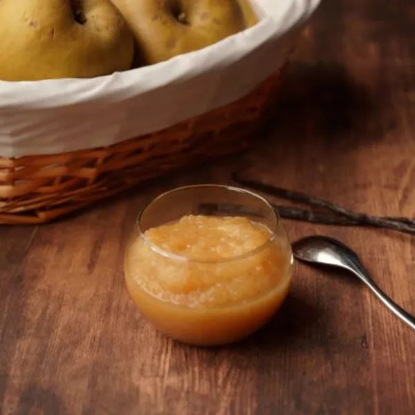 Compote de pommes à la vanille SSA à l'icookin
