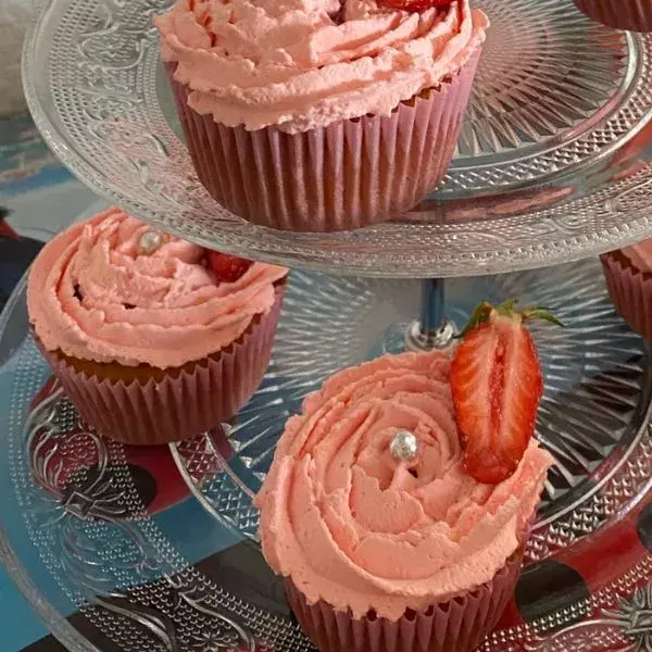 The strawberry's cupcake