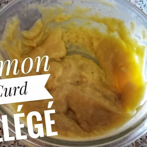 Lemon Curd Allégé