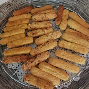 30 Madeleines aux 3 parfums (vanille- clémentine & praliné)