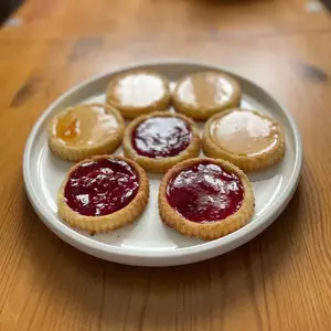 12 tartelettes craquantes abricot framboise
