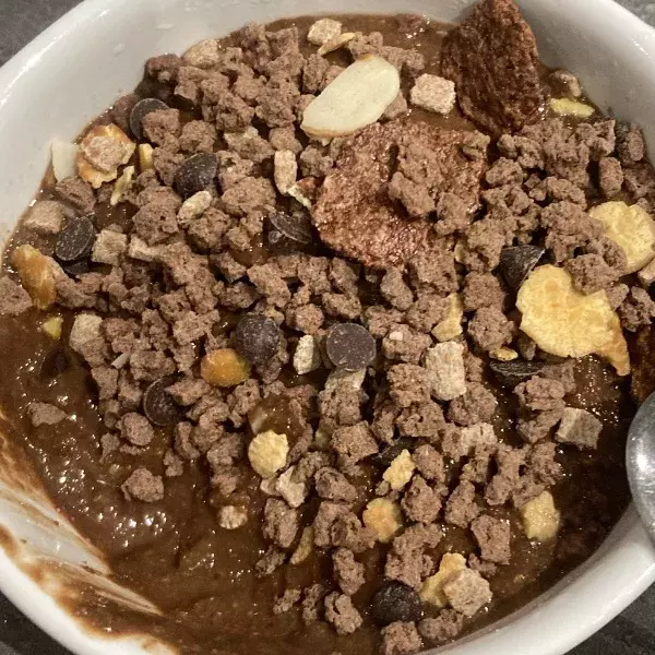 Smoothie protéiné choco banane