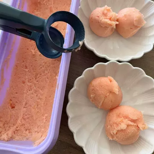 Sorbet orange sanguine