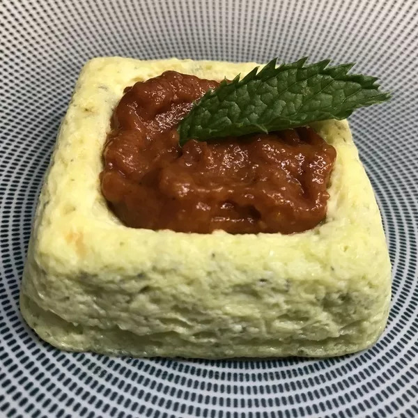 Flan de courgettes à la menthe