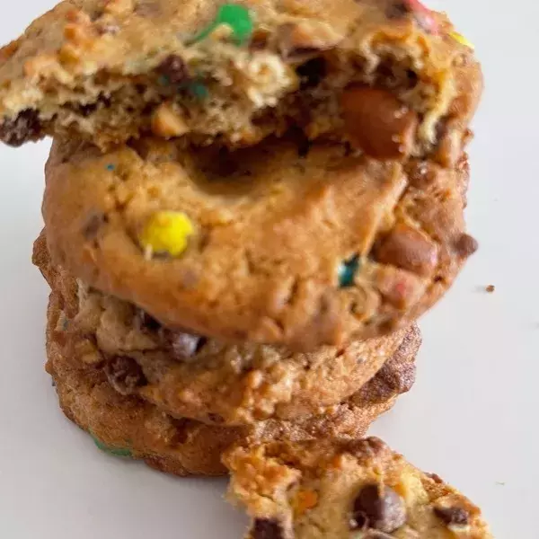 Cookies pépites de chocolat et M&M’s