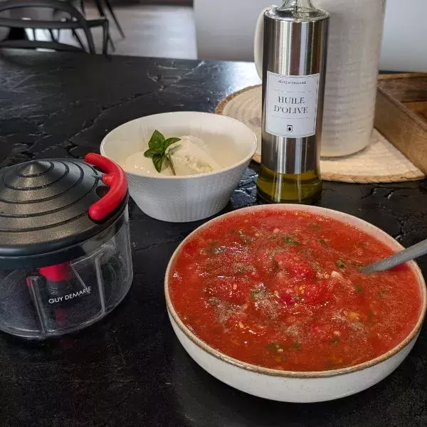 Tartine à la tomate 