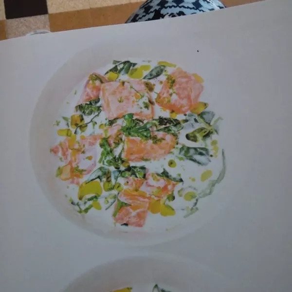 Saumon marine coco basilic 