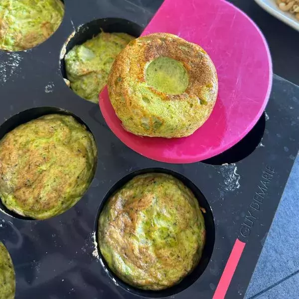 Soufflés au brocolis