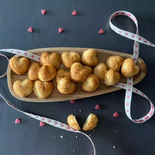 Petits cœurs au gingembre 