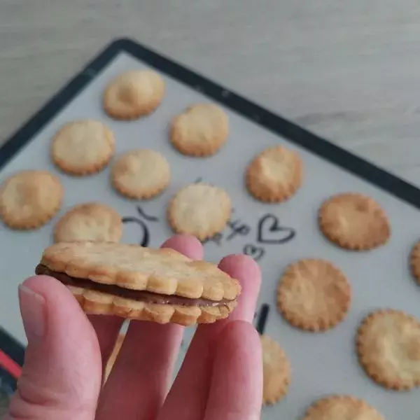 Sablés au nutella