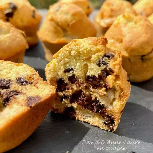 Mini-muffins chocolat banane (sans beurre)