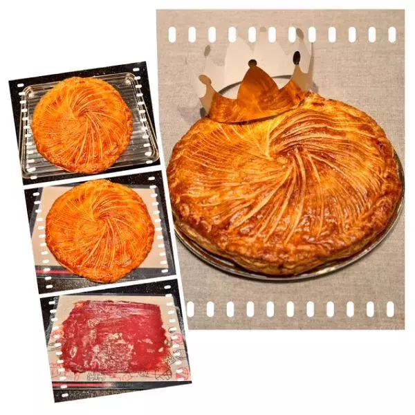 Galette des Rois framboise ultra  légère 